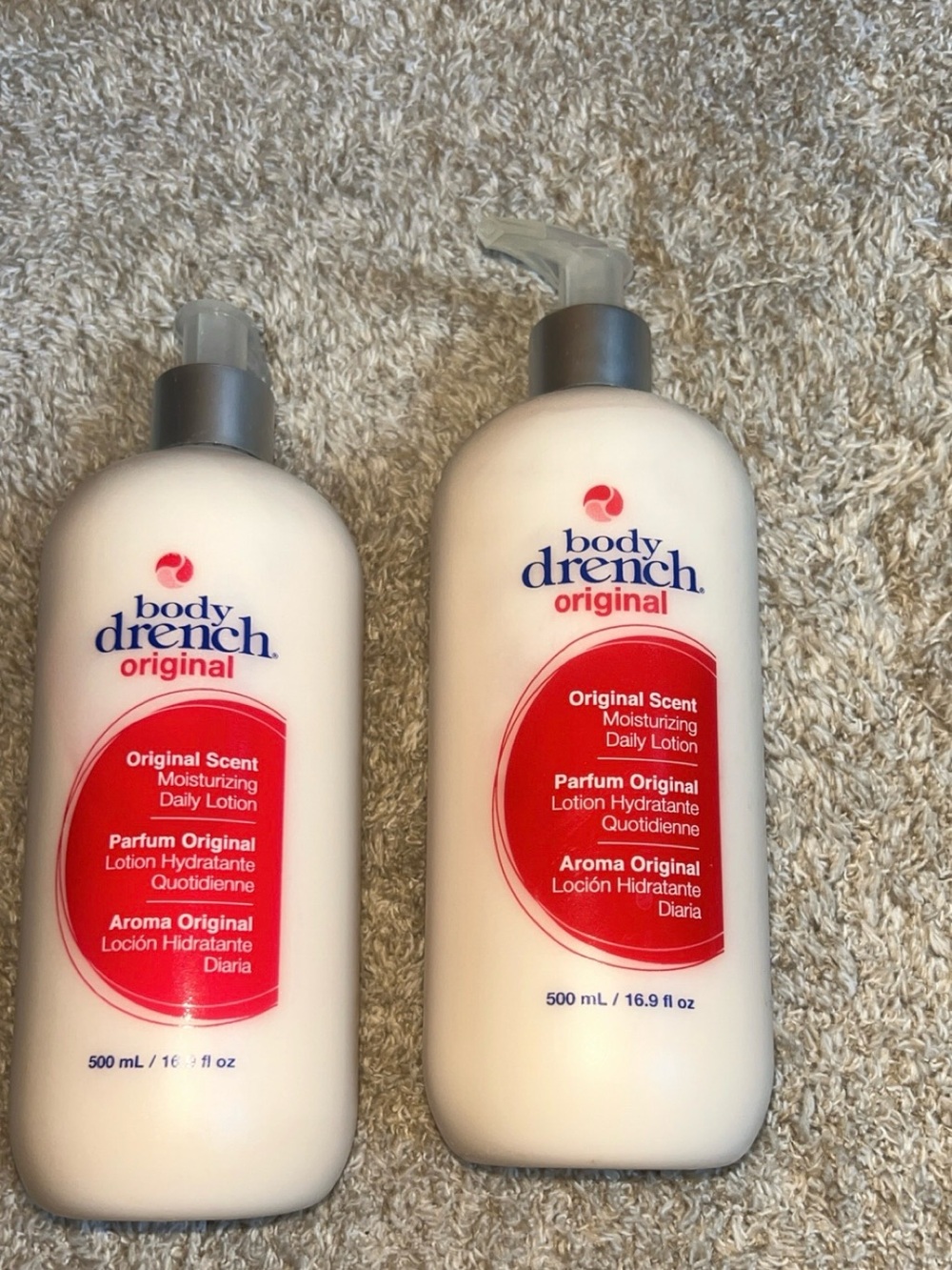 Body Drench Original Scent Daily Moisturizing Lotion.